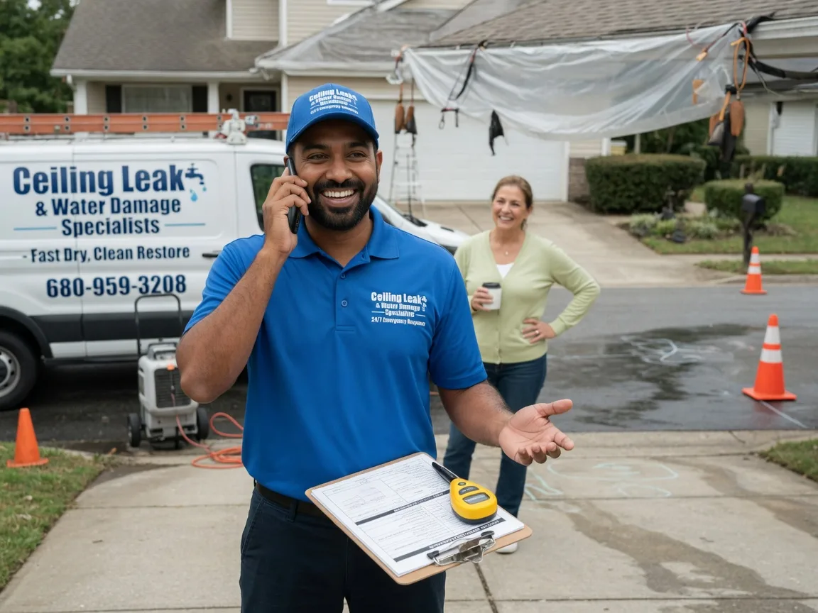 Ceiling Leak Cleanup Kelso, WA FAQs